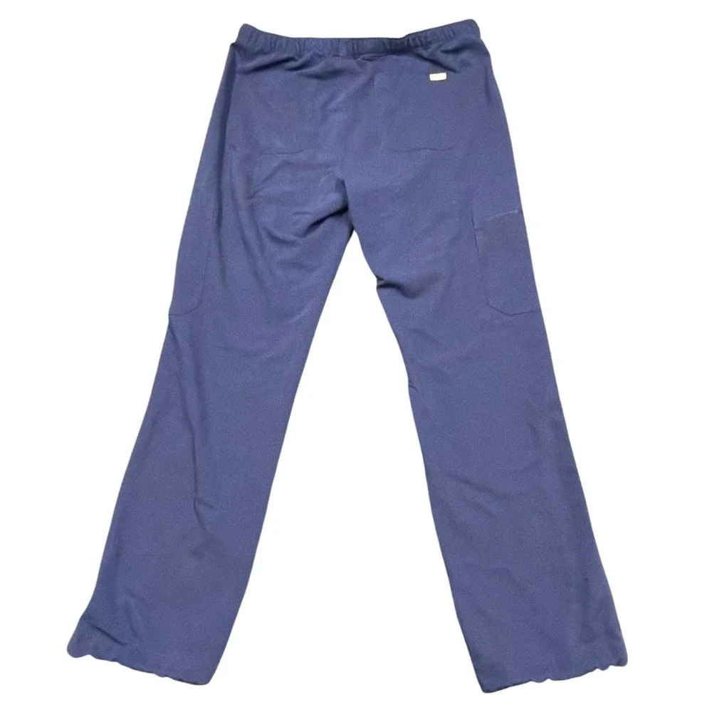 Figs Scrub Pants Mens L Navy Blue Technical Collection Cargo TM3001 Workwear